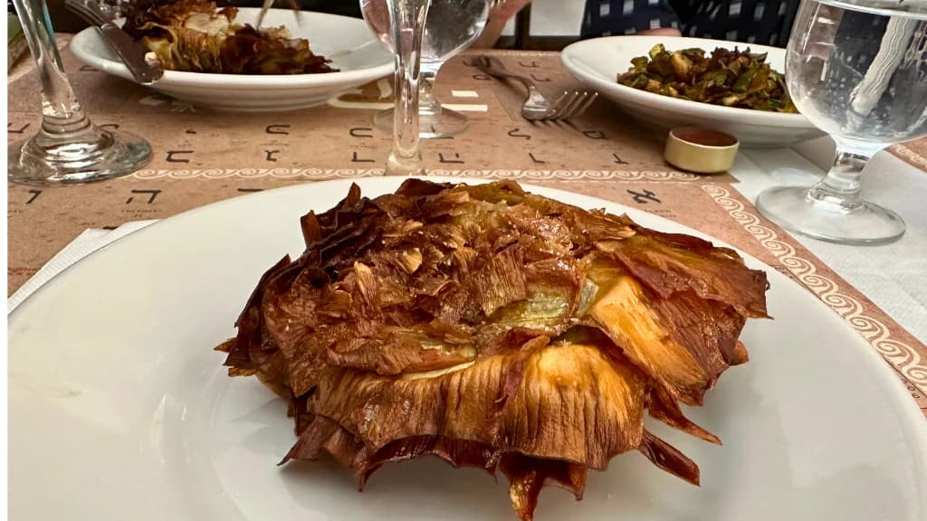 Carciofi alla Giudea