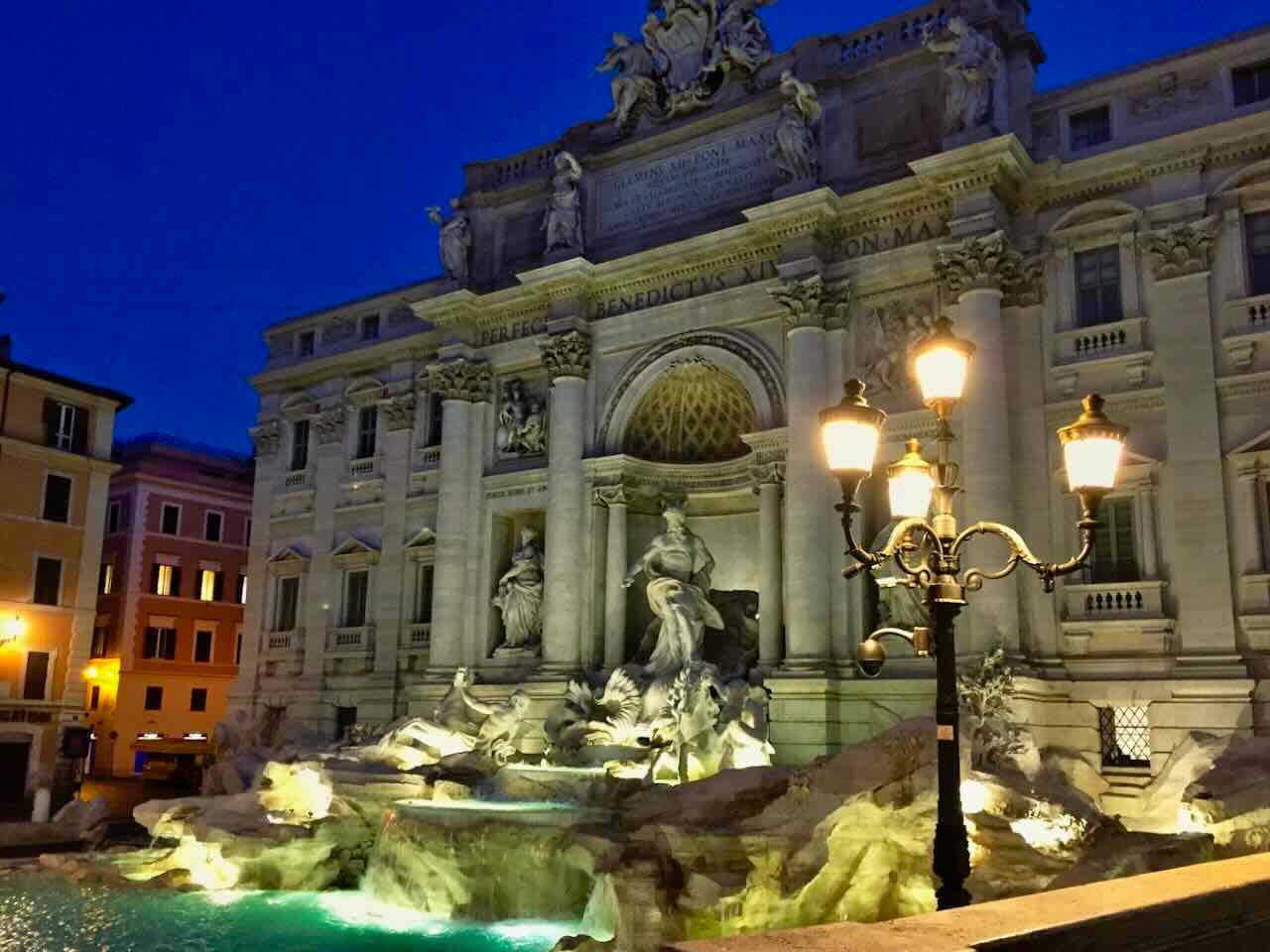Trevi Fountain at Dawn